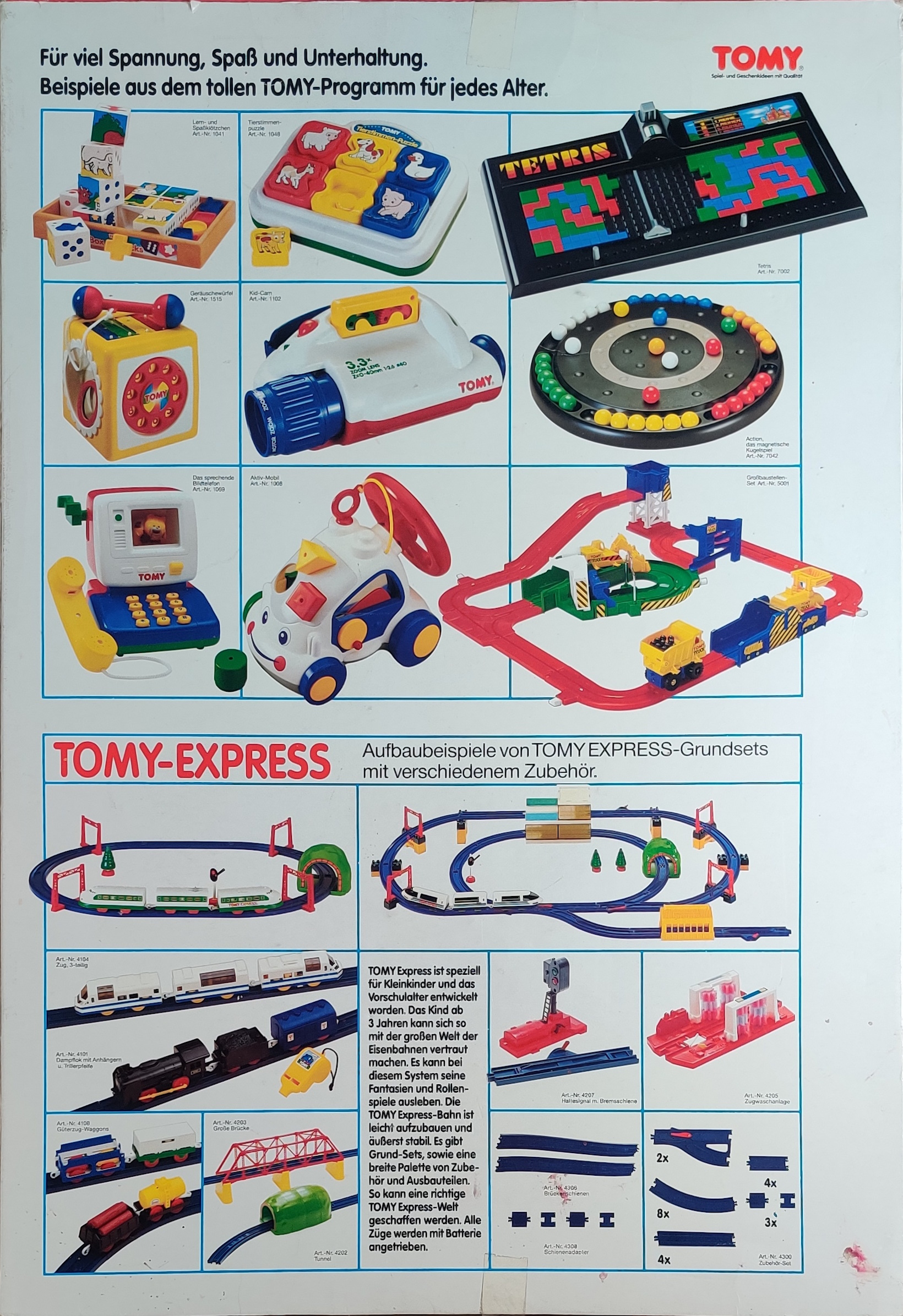 tomy spielzeug 80er Tomy Express Multi-Set 1
